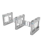 304 Stainless Steel Turnstile Entry Systems Swing Barrier Turnstile Access