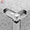 Buy cheap Sqaure Aluminum Tile Trim ODM Available , 8mm Metal Tile Trim from wholesalers