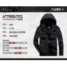Buy cheap Artificial Leather Heavy Winter Jacket Waterproof Outdoor Camo Jacket from wholesalers