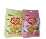 Custom Logo Design Square Bottom Laminated Plastic Dried Fruit Zipper Plastic