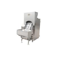 Buy cheap 380V 3 Belts 1.52Kw 3000kg/H Violet Onion Peeling Machine product