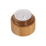 Eco Friendly Bamboo Jar Packaging For Cosmetic Cream Packaging 30g 50g 100g