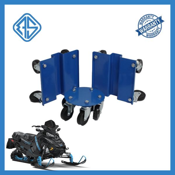 Buy cheap Blue Large Load Trolley Snowmobile Dolly Set Small Size Wheel H Steel Plate from wholesalers
