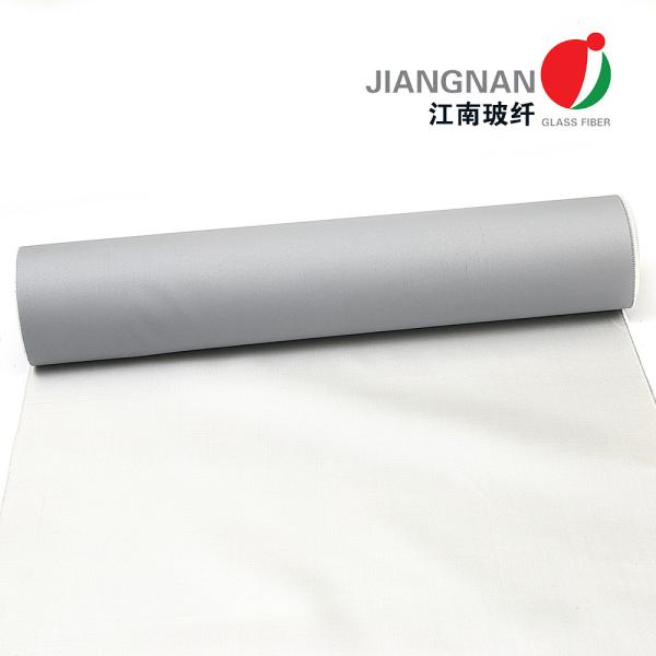 Buy cheap Fire Resistant Fiberglass Fabric 1000mm - 2000mm Width Grey Color Pu Coated Fabric from wholesalers