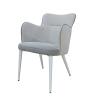 Buy cheap Polyurethane PU Upholstered Dining Chair Livingroom Chair Armchair Leisure Chair from wholesalers