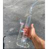 Buy cheap 16 Inches Borosilicate Glass Bongs Tripl Honeycomb Perc Straight Tube Dab Rig Recycler from wholesalers