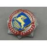 Buy cheap Hard Enamel Animal Custom Made Badges Zinc Alloy Die Casting Gold from wholesalers