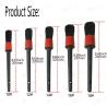 Buy cheap Nature Pig Hair Bristle Car Detailing Brush 5 Pcs 110g from wholesalers