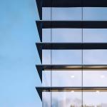 Aluminium Color Glass Wall Soundproof For Sophisticated Interior