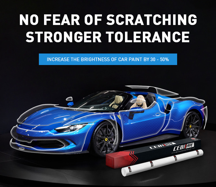 10 Years Warranty Self Healing TPU PPF Paint Protection Film Clear Gloss PPF Wrap