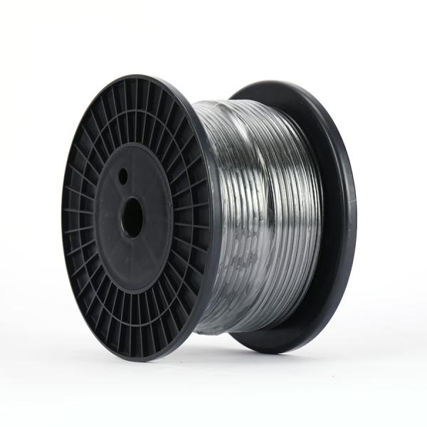 Buy cheap PVC Black Steel Wire Rope With Pvc Coating high strength and low wear resistance from wholesalers