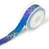 Buy cheap Colorful Rainbow Gold Stretchy Ribbon For Hair Ties , Gifts Wrapping Flat Elastic Ribbon from wholesalers