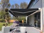 White Color Frame Full Cassette Awning / Electric Cassette Awning Wholesale