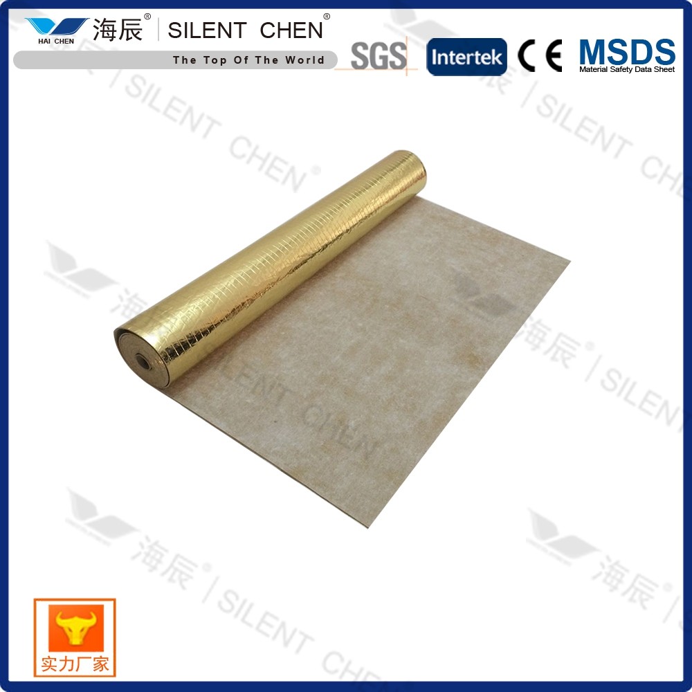 100 Sq Ft Rubber Carpet Underlay For Laminate Flooring 2.5 Kg/Sqm