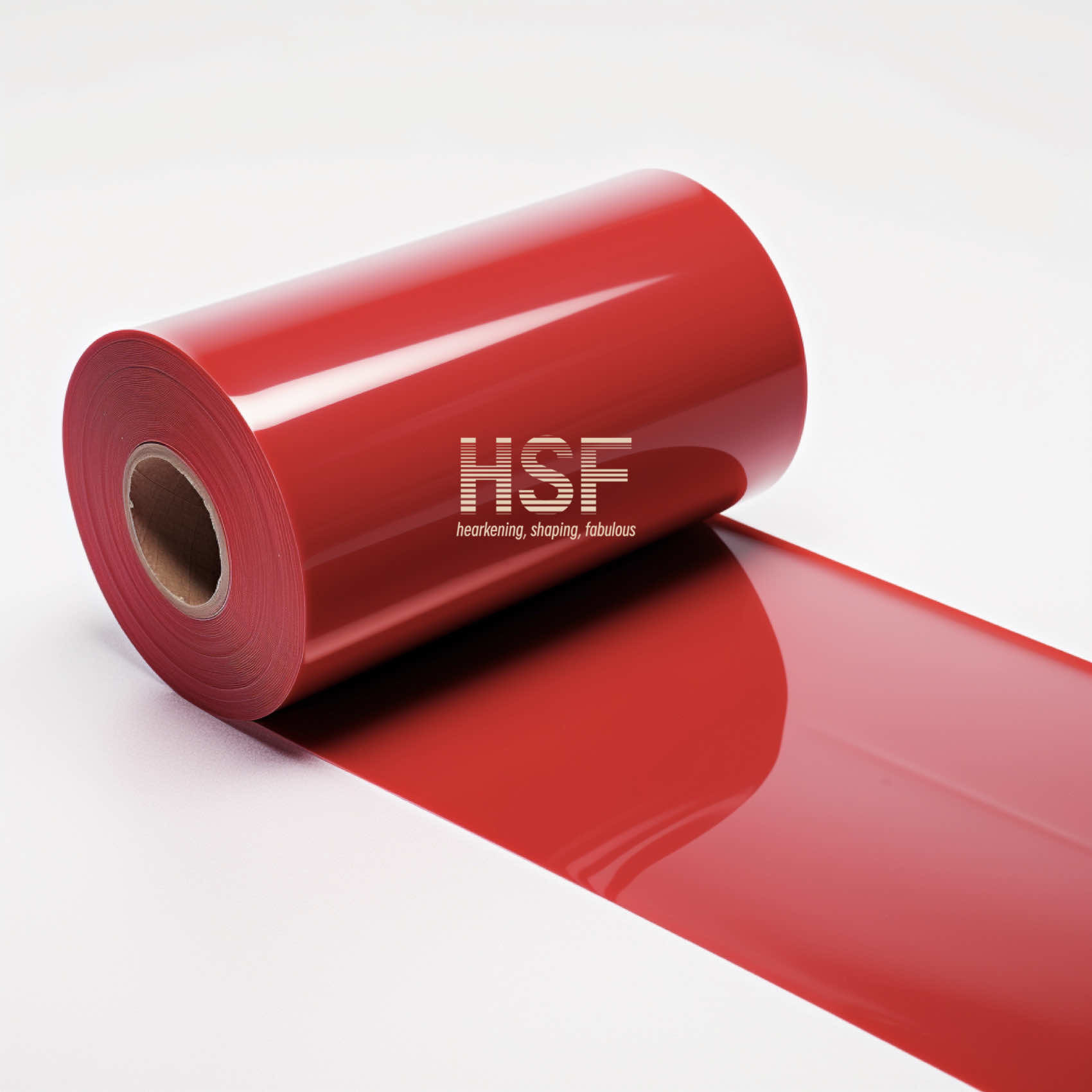 Opaque Red 120 μM HDPE Film For Backing Liner For Different Tapes, Printings And Packaging