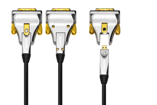 Buy cheap 1080P 60HZ Shielding Braid OM3 100M 4K DVI Cable 1080p Male To Male 250W from wholesalers