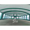 Buy cheap 37x19m big sports arena air sealed inflatable tent with transparent windows N removable doors from wholesalers