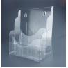 Buy cheap wall transparent acrylic display rack, Propaganda magazine rack from wholesalers