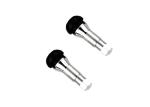 Long Tubeless Tire Valve Stem TR413AC With EPDM Rubber 0.453'' Rim Hole