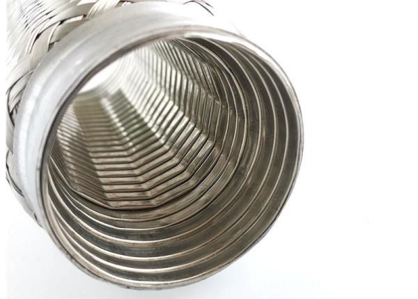 Buy cheap 3" x 4" Inch Stainless Steel Exhaust Flex Pipe Stainless Steel Interlocking Liner Coupler from wholesalers