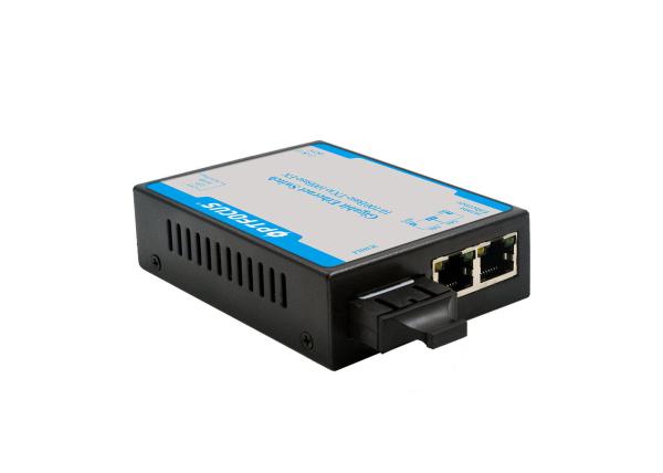 Buy cheap Lightweight Fiber Optic Gigabit Ethernet Switch 2*100Mbps Optical Ports 3*10/100Mbps RJ45 Ports from wholesalers