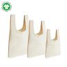 Buy cheap OEM Convenient Fancy Organic Cotton Tote Bags Bulk Natural White Color With Logo from wholesalers