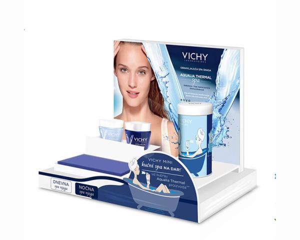 Buy cheap Custom Cosmetic Displays Shelves Makeup Display Stand For Eyelash Recyclable from wholesalers