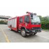 Buy cheap ISUZU Diesel Emergency Fire Truck , Rescue Fire Safety Vehicle 4x2 from wholesalers