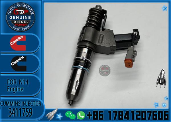 Auto Parts Common Rail Diesel Fuel Injector 3411845 3411759 For CUMMINS M11 QSM