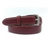 Buy cheap Red Womens Genuine Leather Belt For Jeans With Metal Pin Buckle from wholesalers