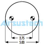Customized Goodyear Air Spring 2B8-550 W01-358-7325 Firestone Suspension Air