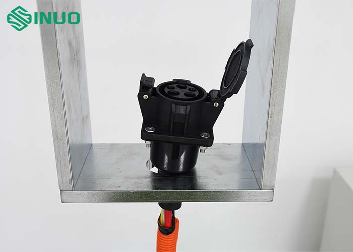 Static Tension And Compression Test Device For EV Charging Gun Cable Firmness Testing