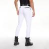 Buy cheap White Knee Silicone Grips Horse Riding Pants Anti - Pilling Equestrain Breeches from wholesalers