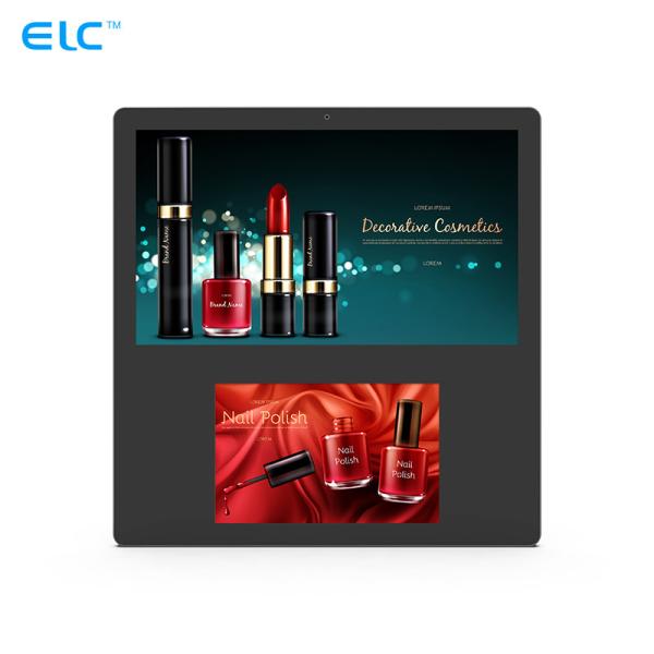 Buy cheap Elevator Dual Screen Digital Signage Quad Core CPU 2 16GB Wall Mount from wholesalers