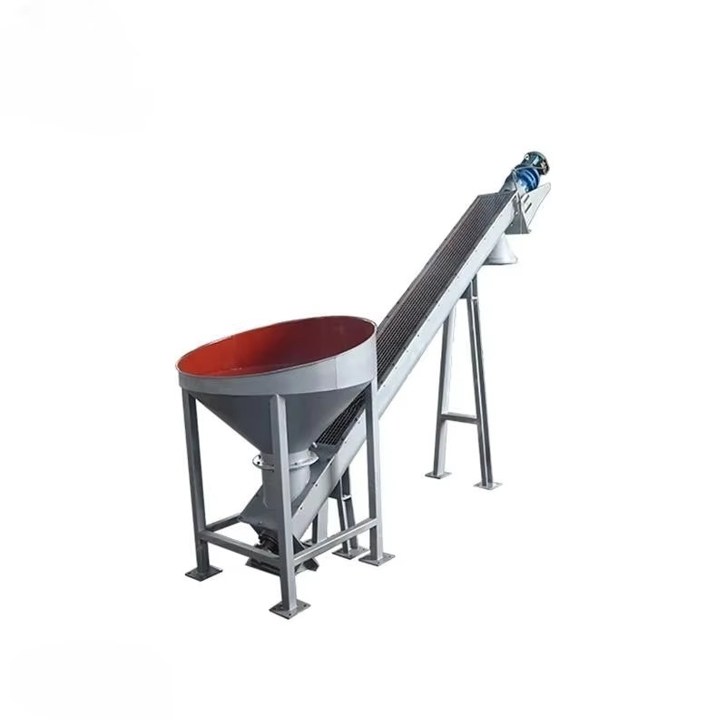 2024 OEM Custom Conveying Plastic Grain Screw Conveyor Helical Ice Screw Conveyor Auger Feeder For Grain