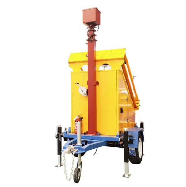 Buy cheap Customized Camera Mobile Solar Surveillance Trailer For Parking Lot Security from wholesalers