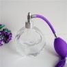 Buy cheap perfume bottle 50-170ml recycled glass bottles black blue red pink green cap plastic and metal roll frog from wholesalers
