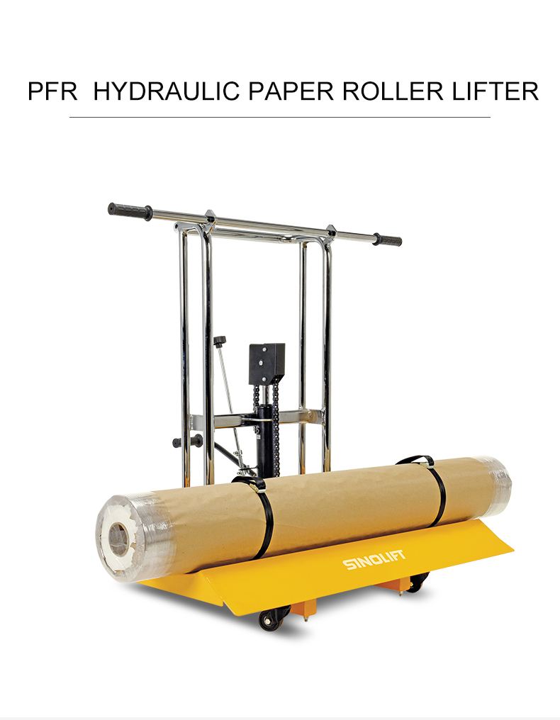 Sinolift PFR all directional manual hydraulic paper roller lifter