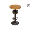 Buy cheap Bar Height Table With Storage , 24'' Diameter Round / Square Plywood Bar Table from wholesalers