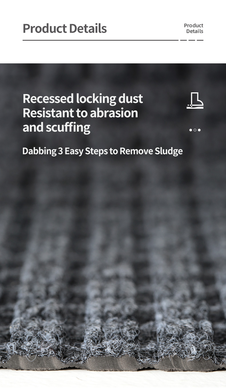 Tailorable Absorbent Entry Mat for Floor Protection in Scandinavian Design and More