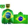 Buy cheap Low MOQ Flag Cape Custom Logo , Promotional Polyester Football Fan Cape from wholesalers