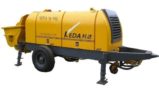 Buy cheap 1400rpm Speed Stationary Diesel Small Concrete Pump from wholesalers