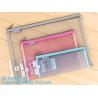 Buy cheap Slider zipper Clear pvc bag for package Vinyl transparent pvc bag cosmetic packing, Slider Zipper Cosmetic Makeup Bag from wholesalers