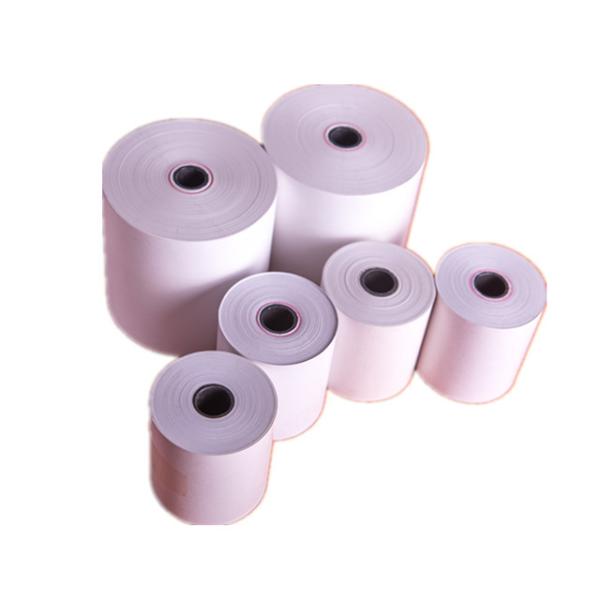 Buy cheap 45-80gsm Weight Various Sizes POS Thermal Paper Roll 100% Virgin Wood Pulp from wholesalers