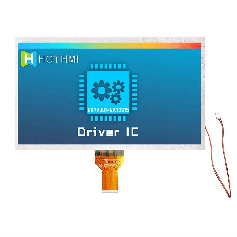 10.1 Inch LVDS IPS TFT LCD 1024x600 EK79001 EK73215 for Industrial Display