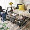 Buy cheap Vintage Industrial Design Coffee Table, Unique Industrial Coffee Table For Sale, ULCT69XB from wholesalers