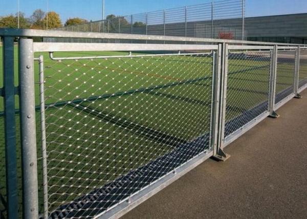 Buy cheap Yuntong Stainless Steel Wire Rope Mesh / Metal Rope Mesh For Protect School Football from wholesalers