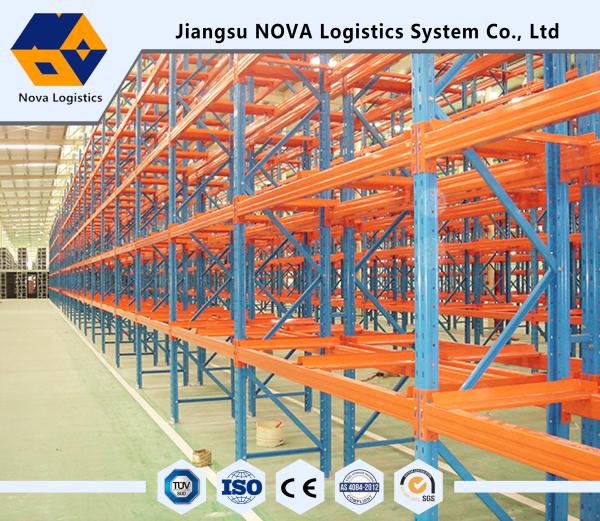 Buy cheap Powder Coated Heavy Duty Racking System 50.8mm Pitch With 10 Years Warranty from wholesalers