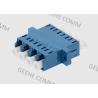 Buy cheap Duplex Singlemode LC-LC OS1 Quad Coupler Ceramic Fiber Optic Adapters from wholesalers
