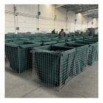 Galvanized Iron Wire 2x2x1 Green Defence Sand Wall Barrier Bastion Security